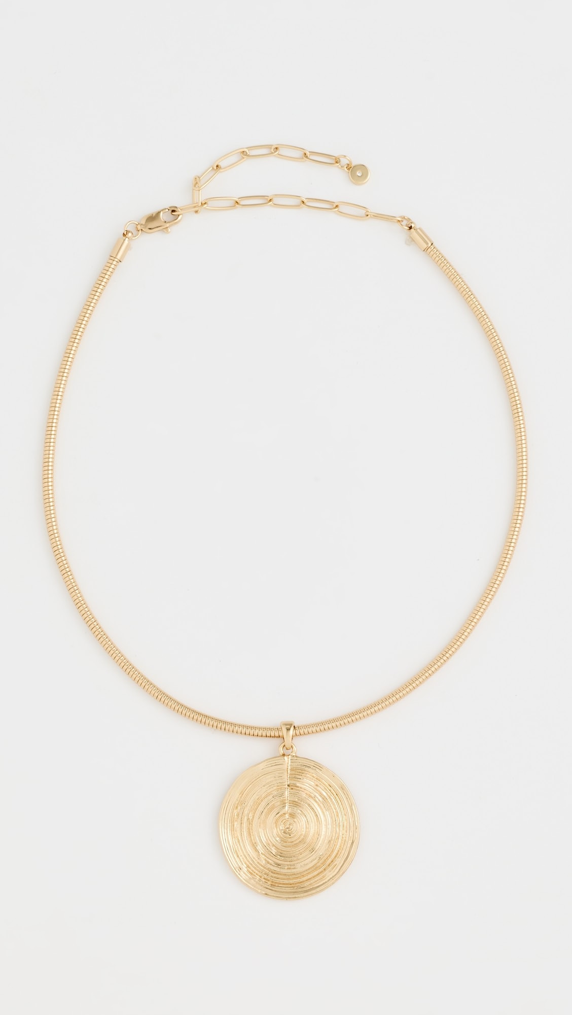 Statement Swirl Pendant Choker | Shopbop