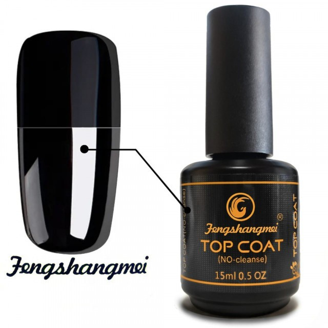 Top Coat Feng Fengshangmei Unha Gel Acrigel Selante | Shopee (BR)