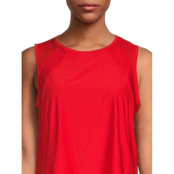 Avia Women's Cutout Back Cropped Tank Top | Walmart (US)