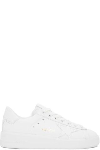 White Pure Star Sneakers | SSENSE