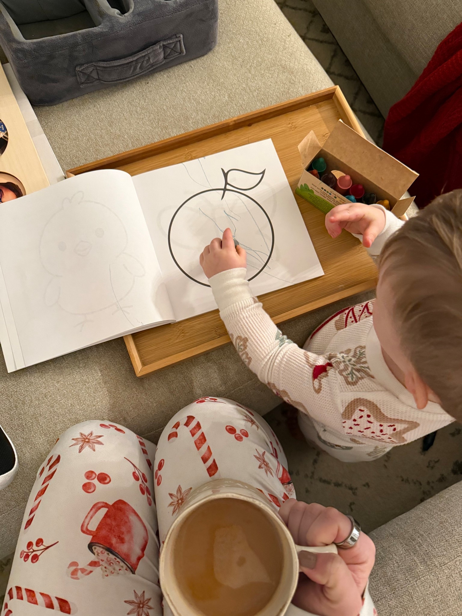 Trying out his new coloring book & crayons! 🖍️ 

#LTKKids #LTKBaby #LTKmomlife