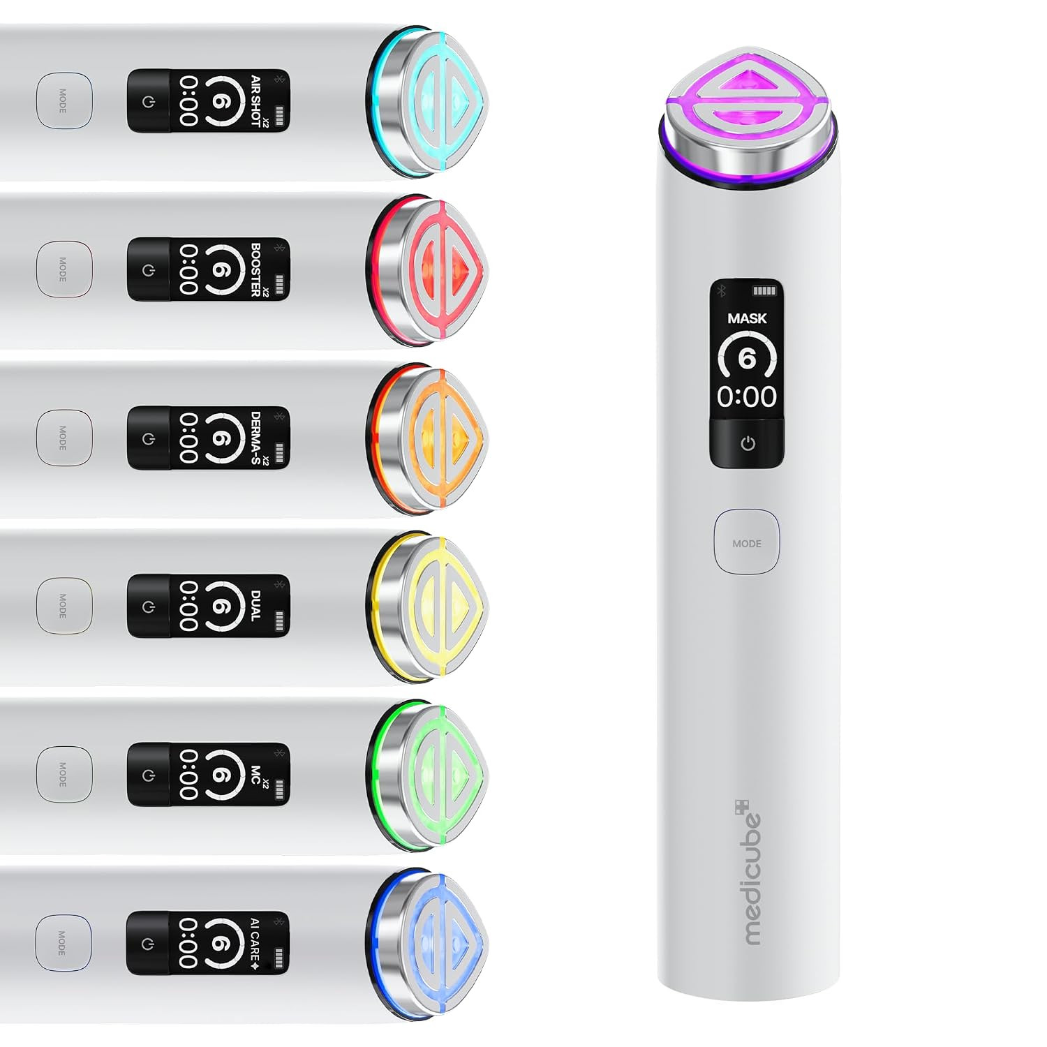 medicube Booster Pro X2™ - 7 in 1 Glow Beauty Device, 2X Glow Care, Pink | Amazon (US)