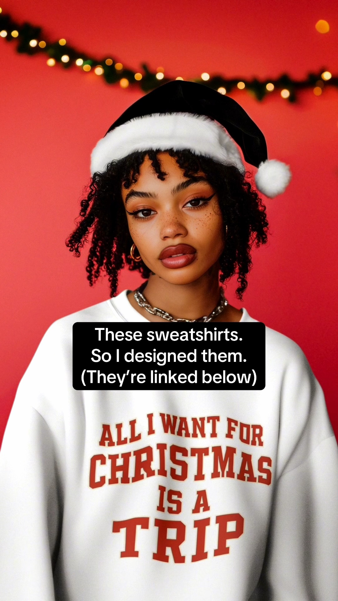 Do you love to travel as much as I do? These ‘All I want for Christmas is a trip’ travel sweatshirts are for the travel girlies. They come in four colors - Red, white, black and ash grey and go up to size 3X  

#LTKGiftGuide #LTKHoliday #LTKootd