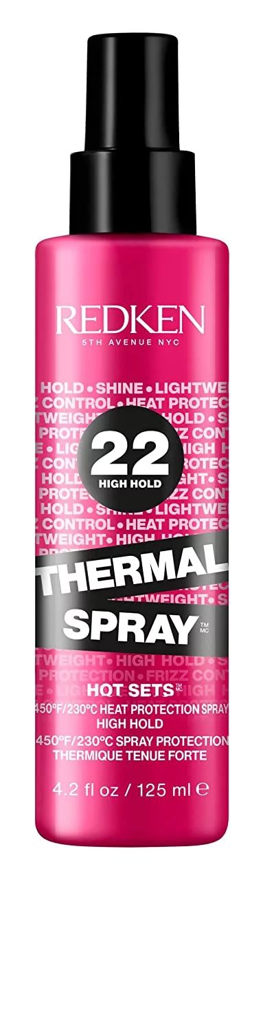 Redken Thermal Spray 22 High Hold, Thermal Setting Mist 4.2 Fl Oz | Walmart (US)