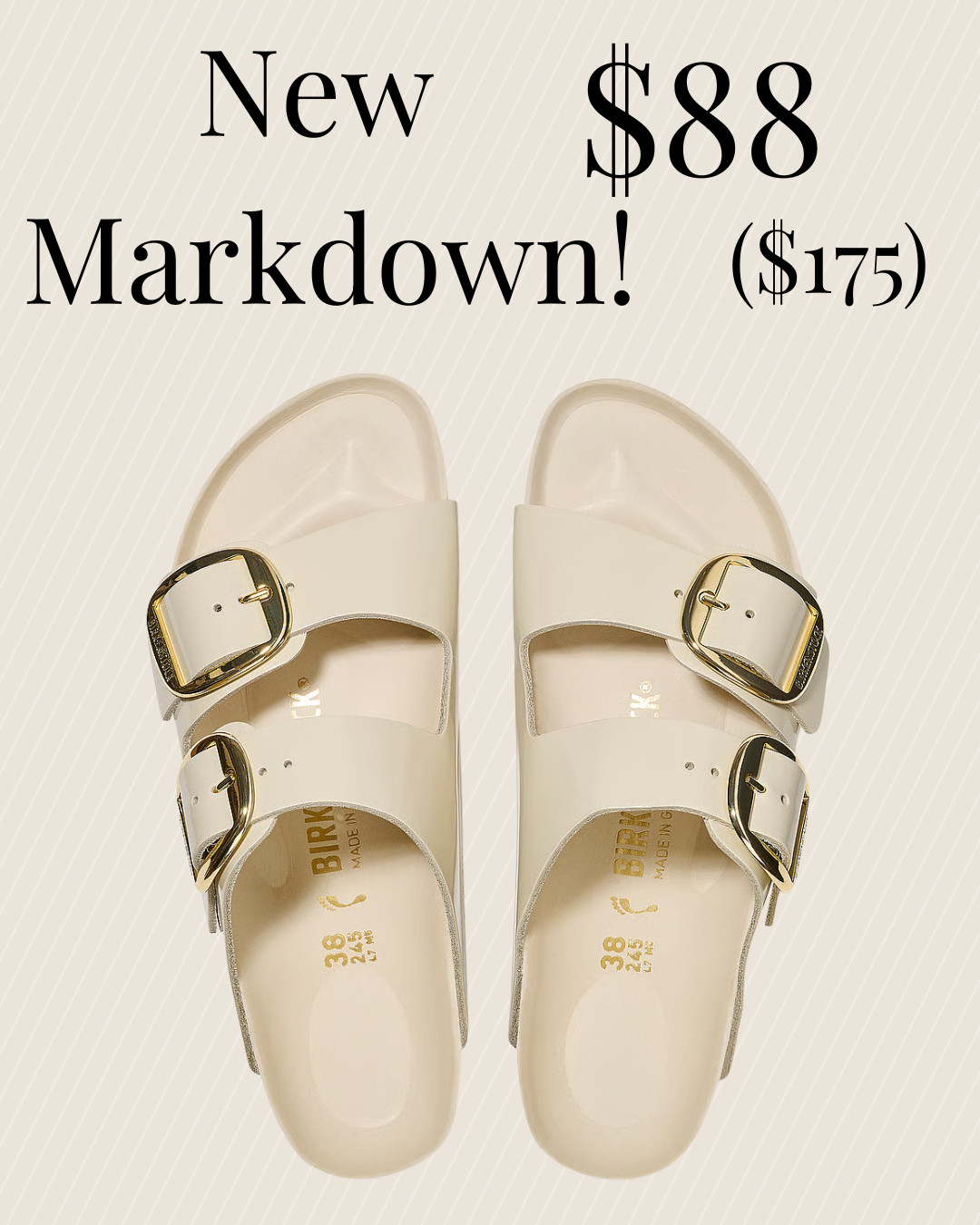 The best everyday slides! #birks #pinksale #summersandal 

 #LTKootd #LTKSeasonal #LTKSaleAlert
