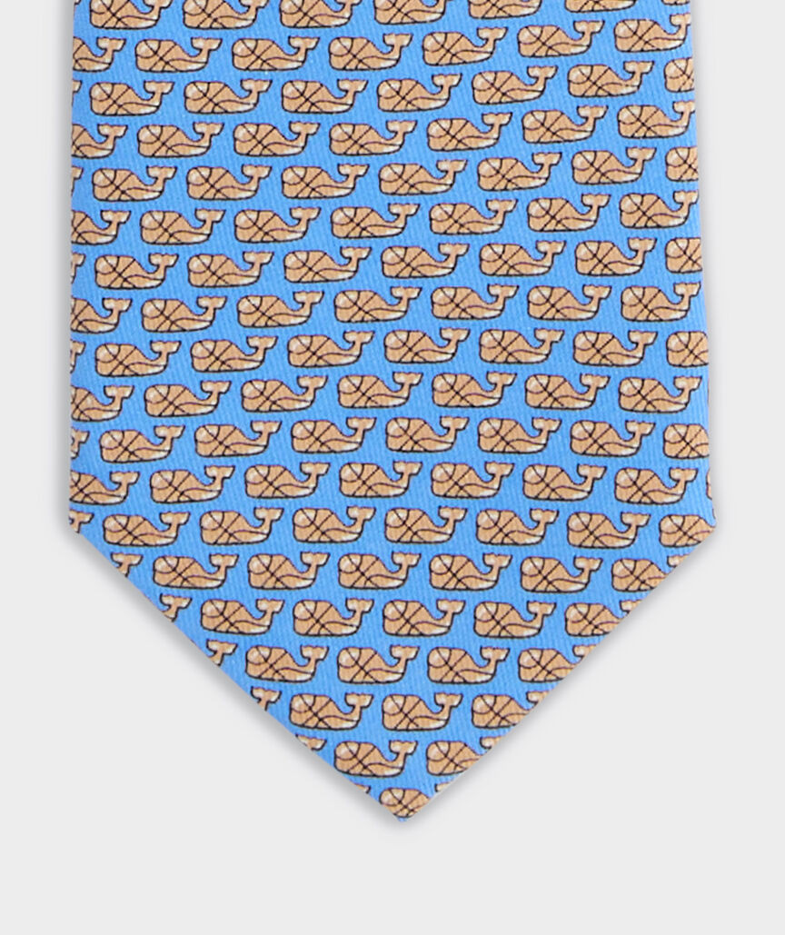 Boys' Basketball Whale Silk Tie | vineyard vines