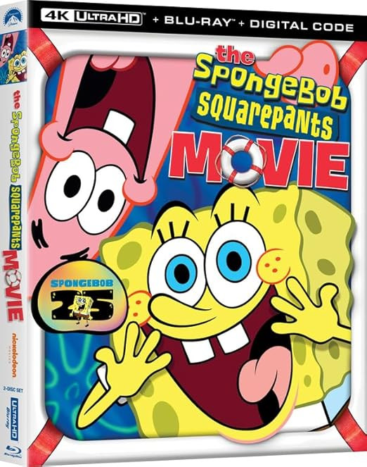 The SpongeBob SquarePants Movie [4K UHD + Blu-Ray + Digital Copy] | Amazon (US)