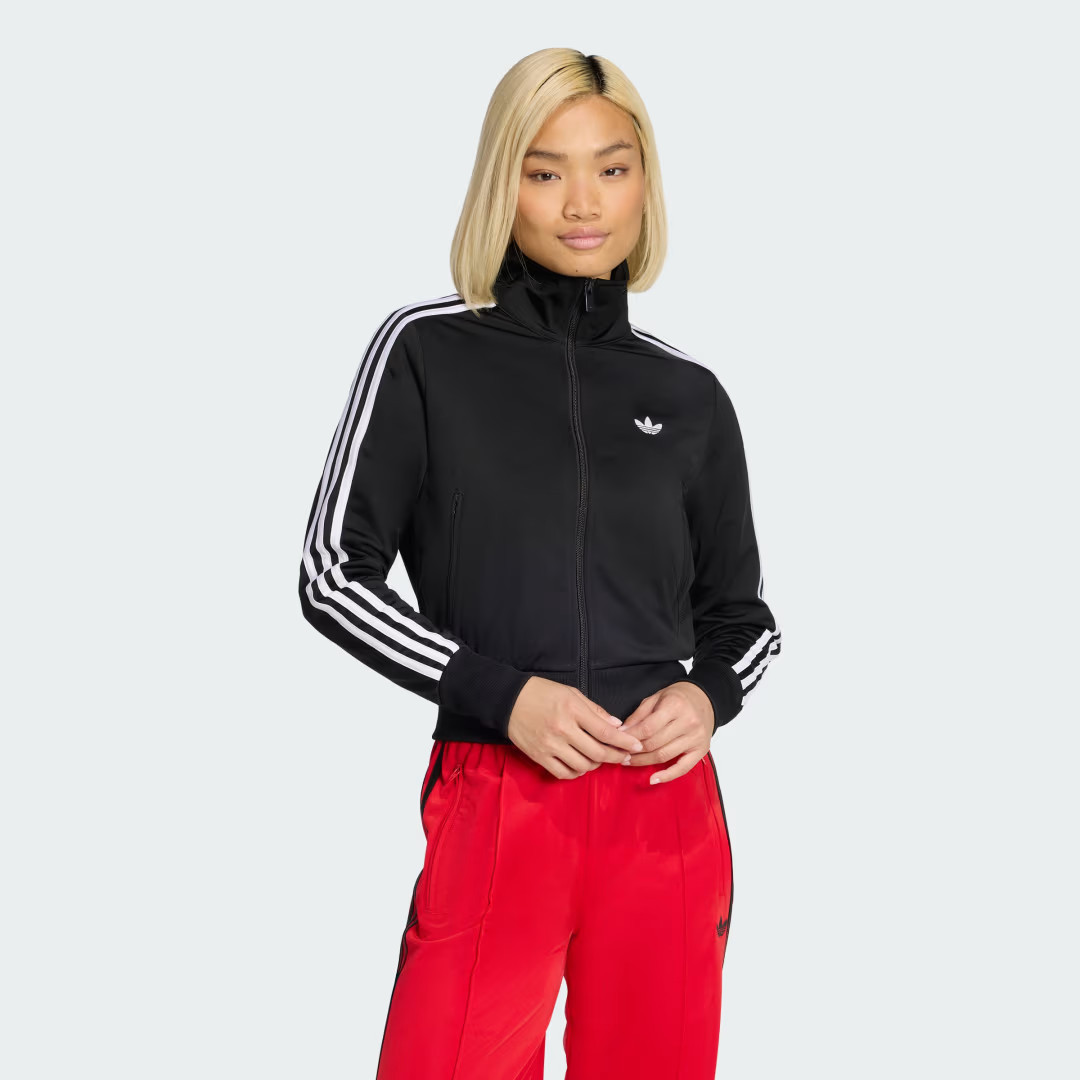 adidas FIREBIRD CLASSIC TRACK TOP Black 2XS - Womens Originals Jackets | adidas (US)