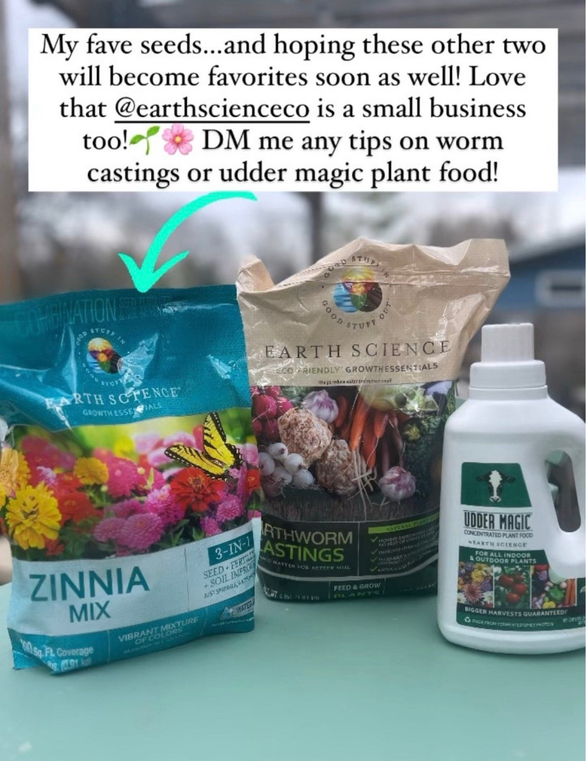 Garden must-haves! 🌸🌿 My favorite zinnia seeds, Under Magic, and worm castings—all from Earth Science! These are my go-to essentials for strong, healthy blooms and a thriving garden. If you’re planning your flower beds, you’ll definitely want to check these out! 





#LTKSeasonal #LTKSaleAlert #LTKFindsUnder100