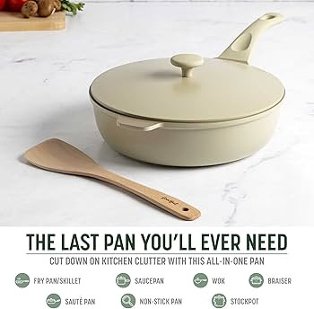 Goodful All-in-One Pan, Multilayer Nonstick, High-Performance Cast Construction, Multipurpose Des... | Amazon (US)