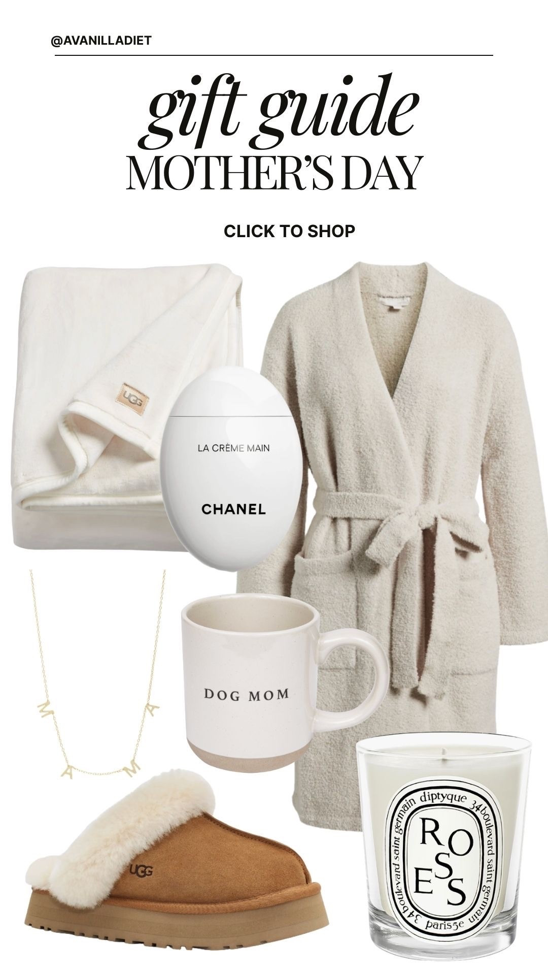 💐 Mother’s Day gift guide 💐
Thoughtful, beautiful gifts perfect for celebrating the moms we love 🤍
#mothersday #giftguide #mothersdaygiftideas #thoughtfulgifts #ltkstyle #giftinspo

#LTKmomlife #LTKselfcare #LTKHome