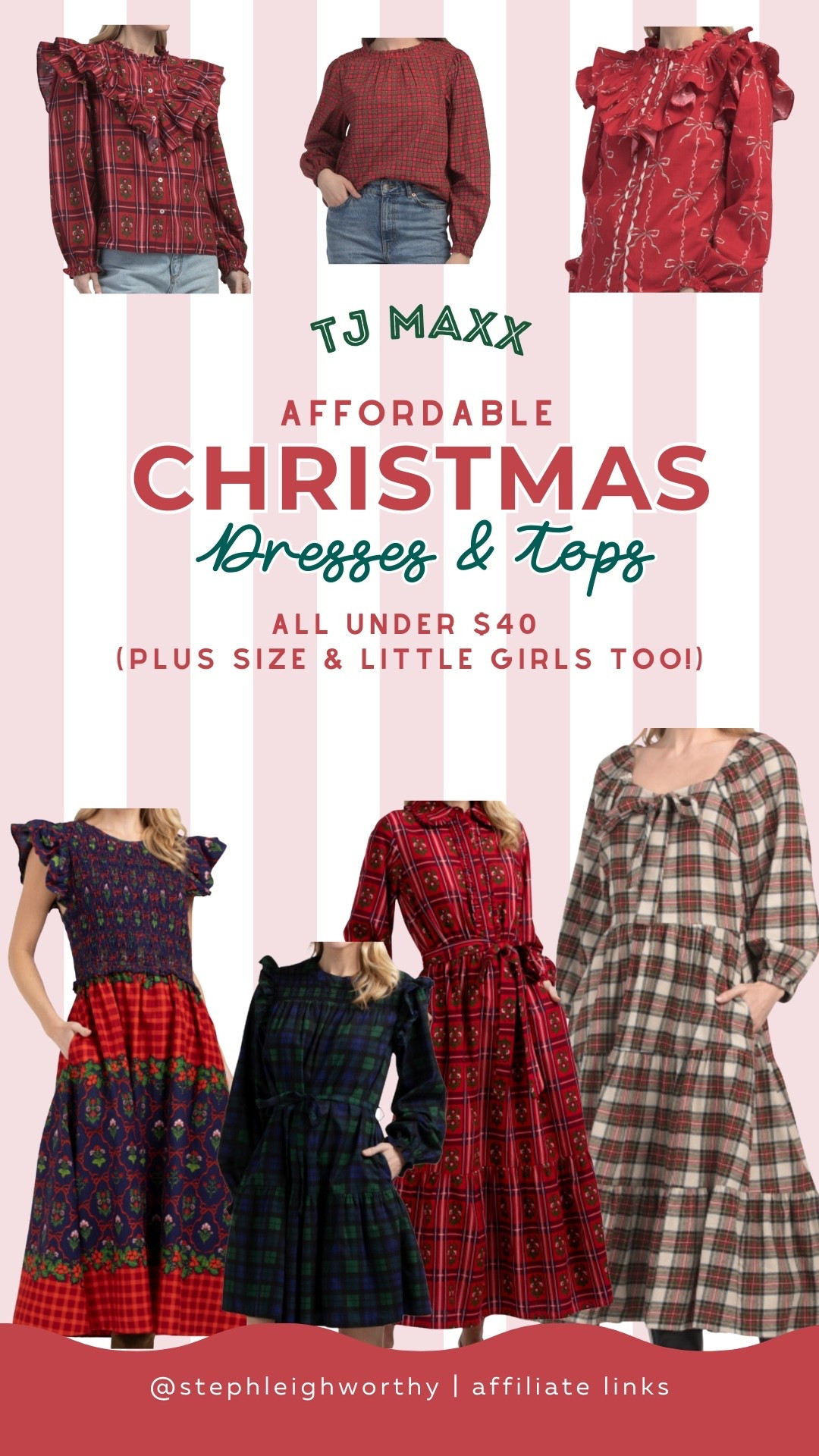 Christmas dresses UNDER $40!!! Little girls and plus sizes available too!! 

#LTKSeasonal #LTKHoliday #LTKFindsUnder50