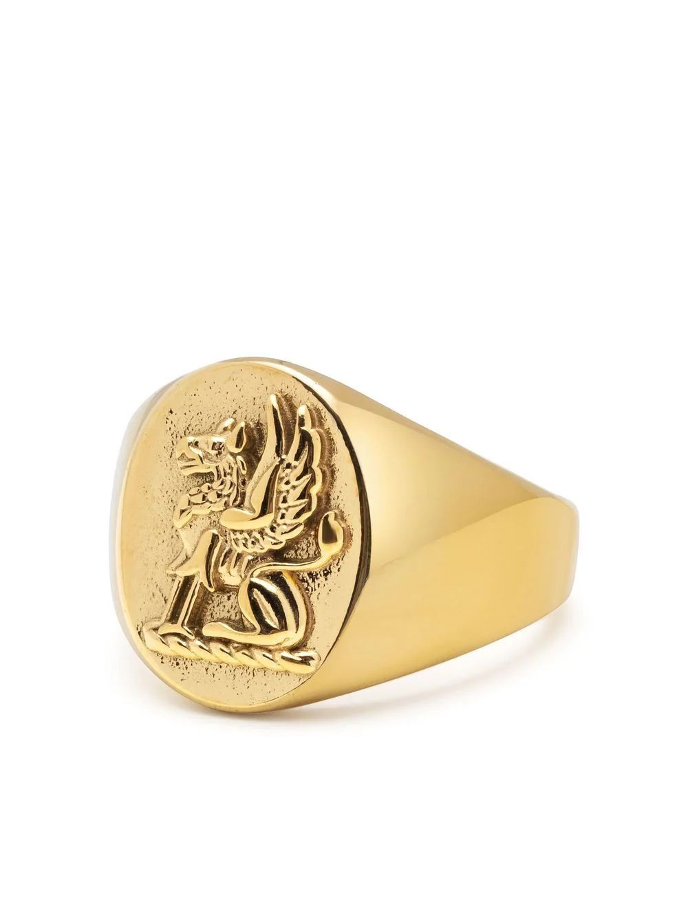 Nialaya Jewelry Chevalière Lion Crest - Farfetch | Farfetch Global