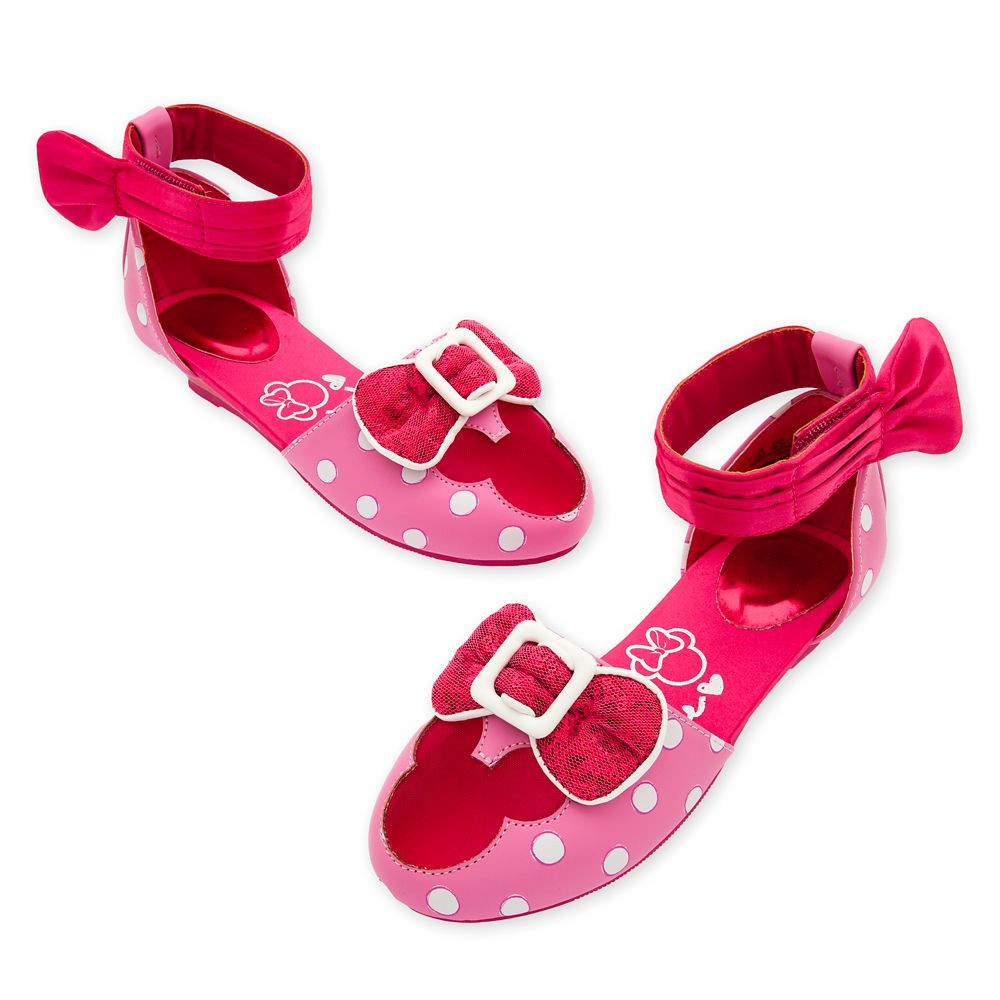 Minnie Mouse Costume Shoes for Kids – Pink | Disney Store