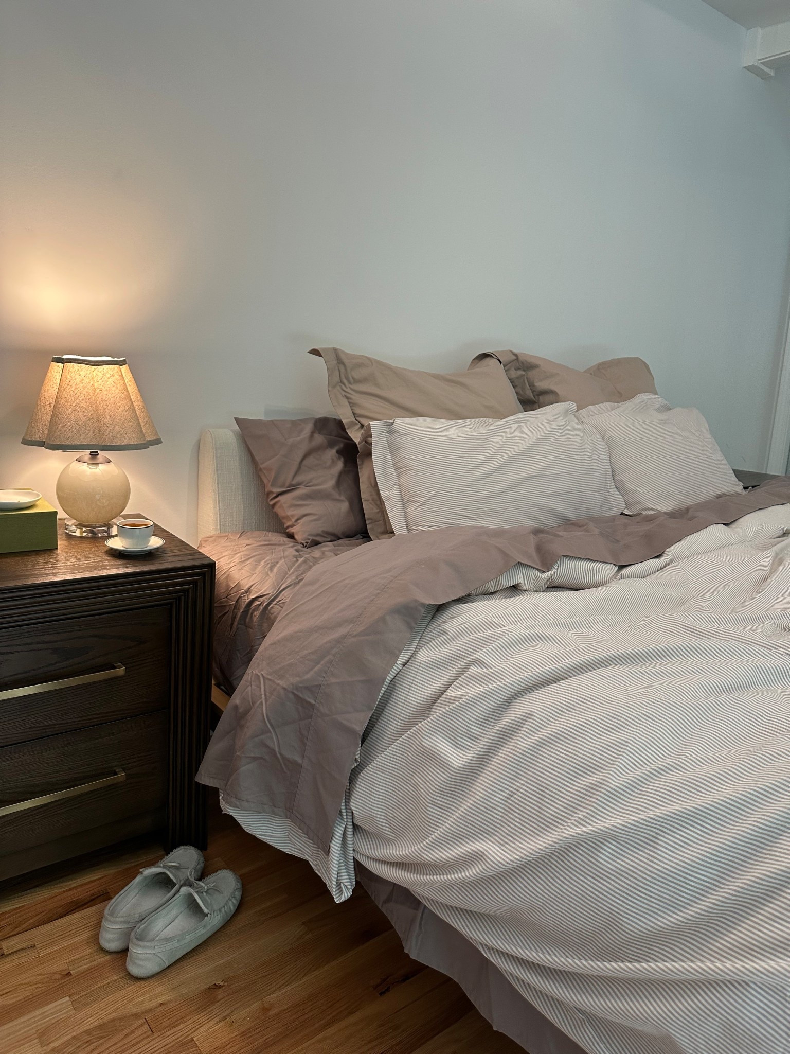 Nothing gets me more excited for Fall than a cozy bedroom reset 🍂☕️ #fall #bedroom #bedding #cozy #cozybedding 

#LTKFamily #LTKSeasonal #LTKFallSale