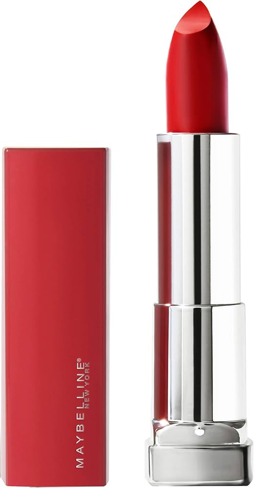 Maybelline Color Sensational Made for All Lipstick, Crisp Lip Color & Hydrating Formula, Red For ... | Amazon (US)