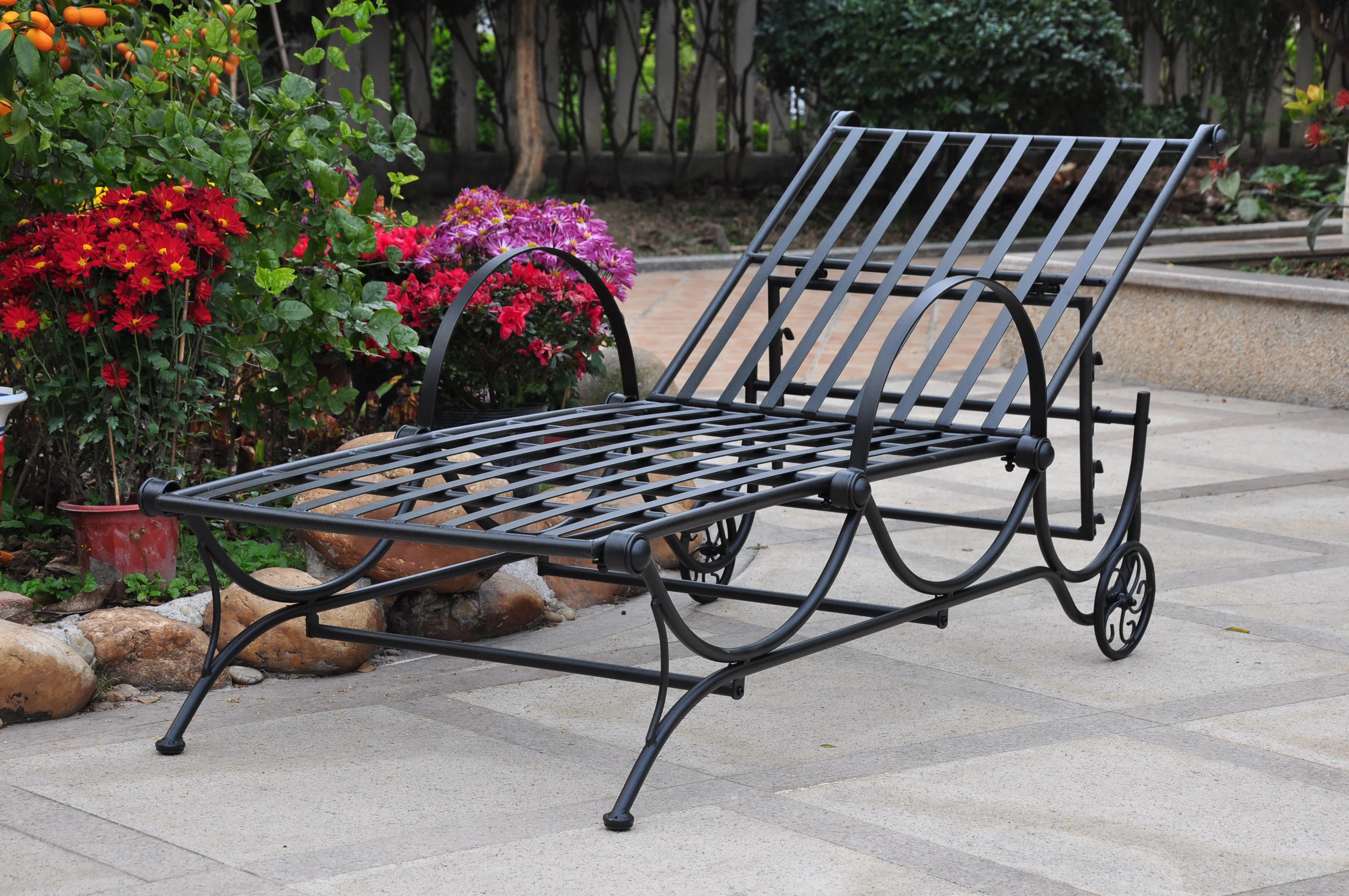 Nocona Outdoor Metal Chaise Lounge | Wayfair North America
