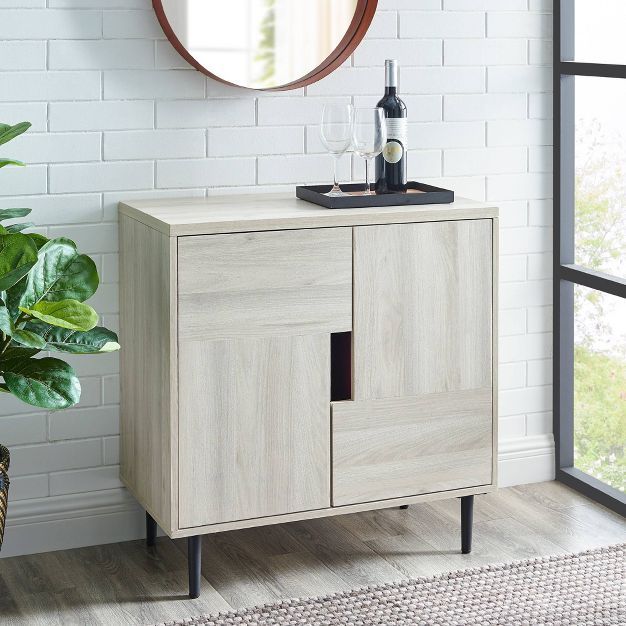 Modern Accent Cabinet with Color Pop Interior - Saracina Home | Target