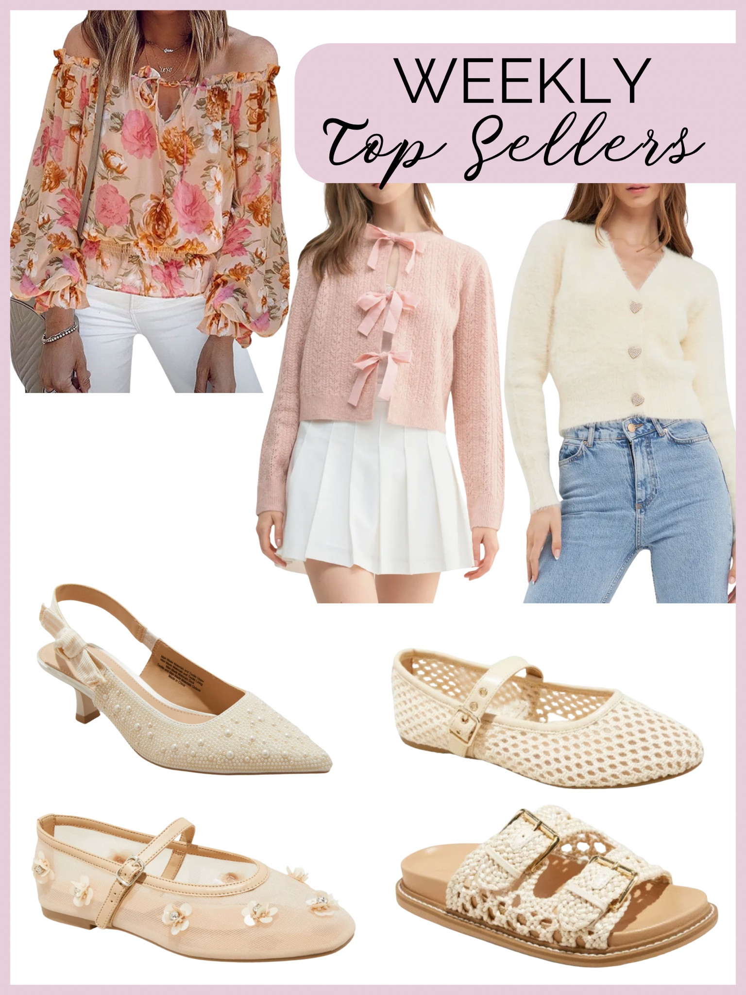 To sellers, spring sweaters, target shoes, spring tops, spring shoes 

#LTKFindsUnder100 #LTKFindsUnder50 #LTKShoeCrush