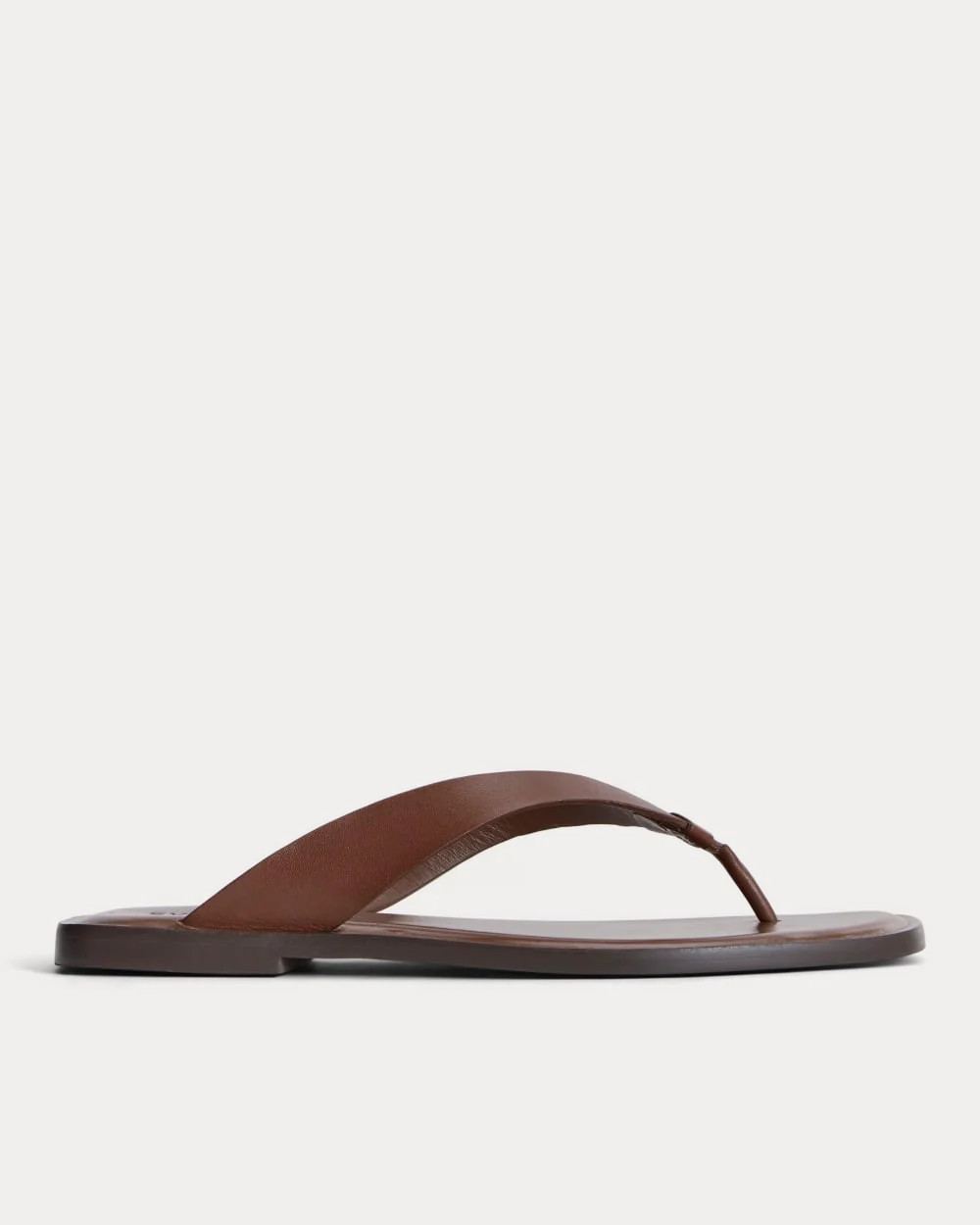 The Leather Flip Flop | Rum | Everlane