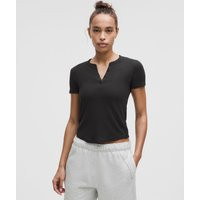 Hold Tight Short-Sleeve Henley Shirt | Lululemon (US)
