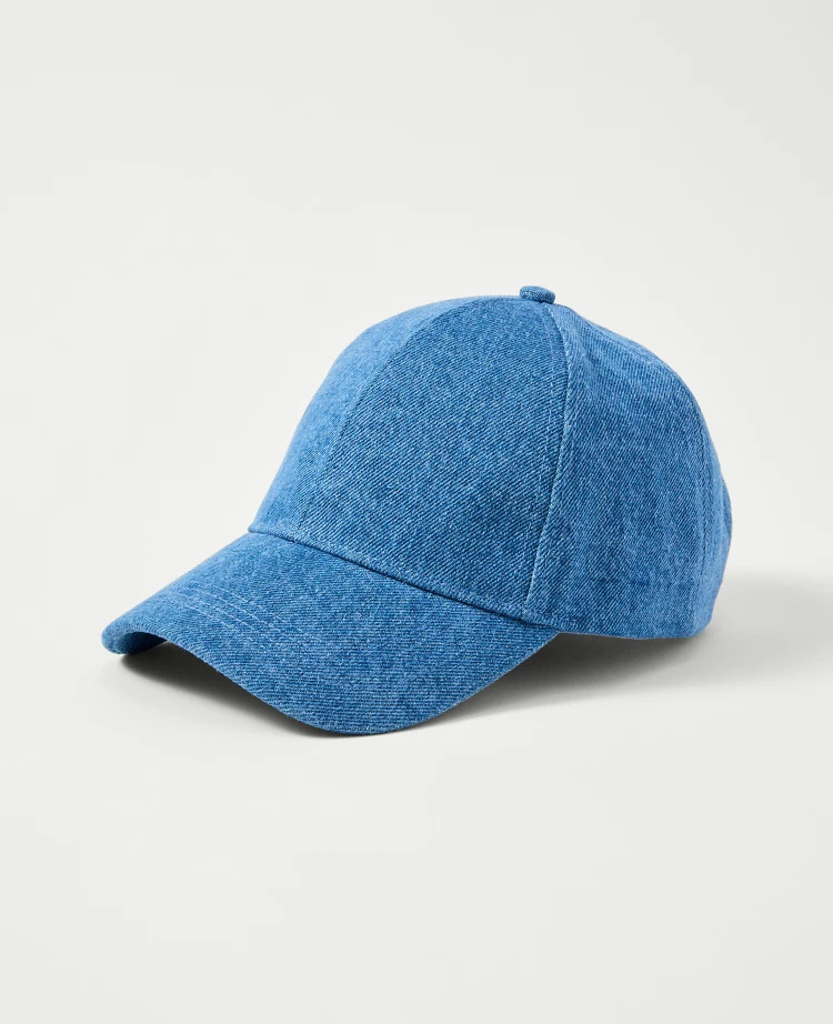 Denim Baseball Cap | Ann Taylor