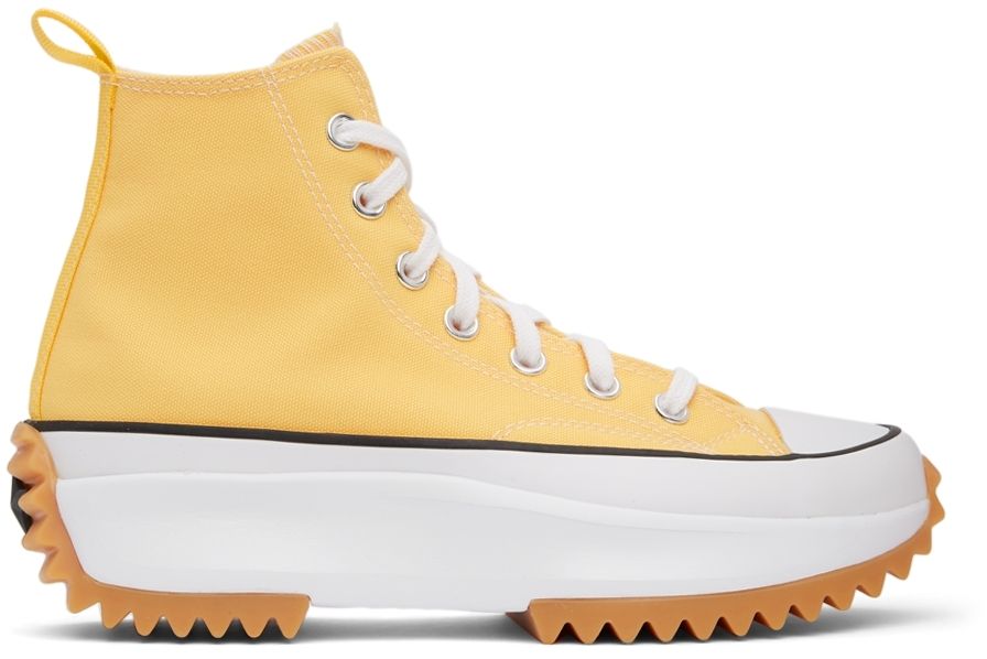 Yellow Run Star Hike Sneakers | SSENSE