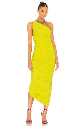 Norma Kamali x REVOLVE Diana Gown in Spring Green from Revolve.com | Revolve Clothing (Global)