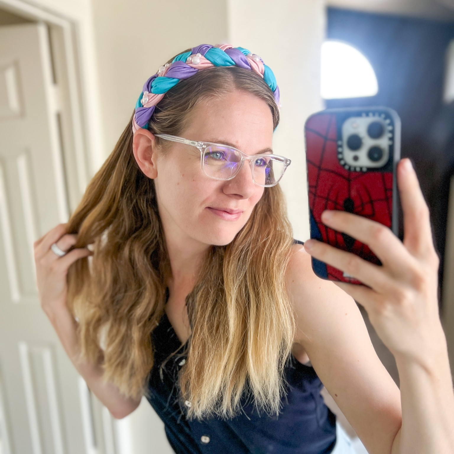 Braided headband | teacher outfit |  Mickey Mouse | pastel | women’s clothing | Etsy shop | Tommy Hilfiger tank top

#LTKsalealert #LTKbeauty #LTKunder50