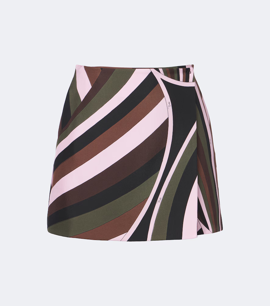 Pucci Iride silk twill wrap skirt | Mytheresa (US/CA)