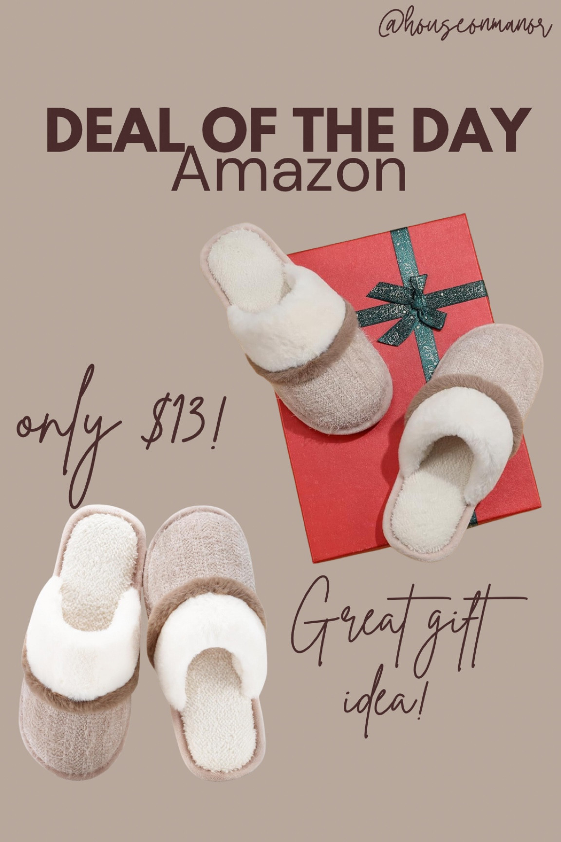 These adorable slippers are on MAJOR sale on Amazon for only $13! Bought a couple of these for gifts! 

#LTKGiftGuide #LTKHoliday #LTKShoeCrush
