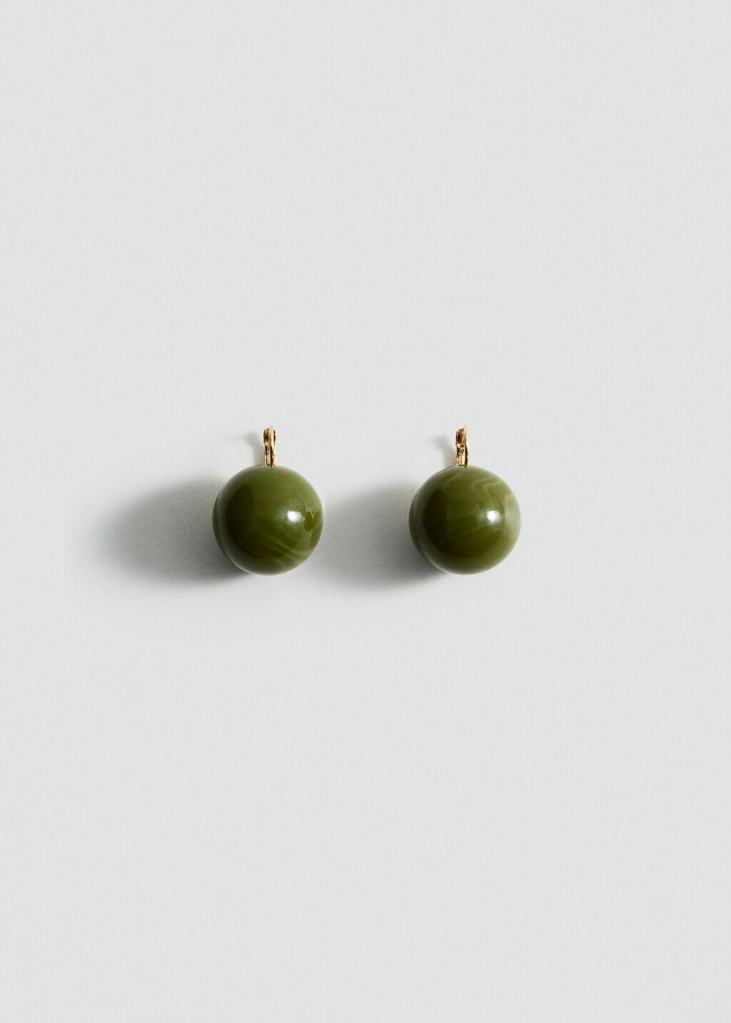 Resin ball earrings - Women | MANGO USA | Mango (US/MX/AU)