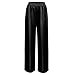 Silk Pants for Women Casual Elastic High Waisted Wide Leg Womens Satin Pant | Amazon (US)