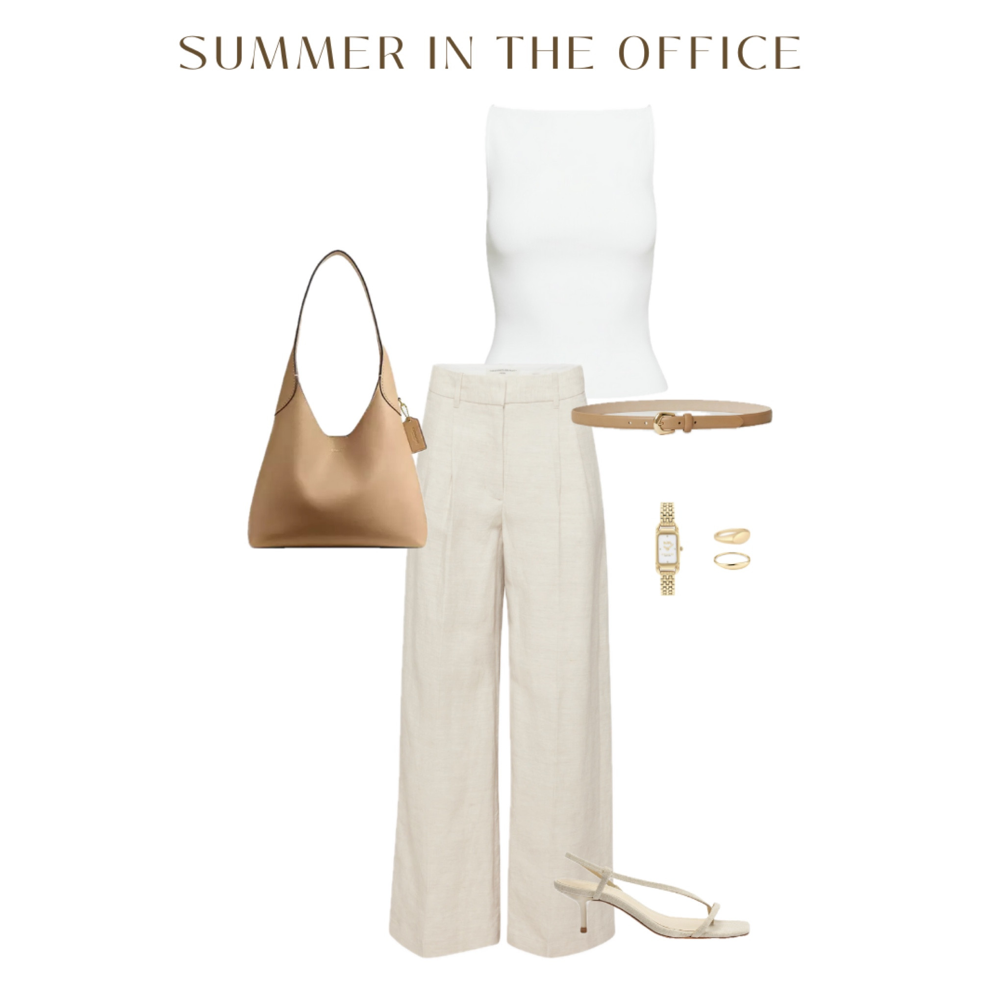 Summer outfit for the office 🤍💼 love these linen pants! 

#LTKShoeCrush #LTKSeasonal #LTKWorkwear