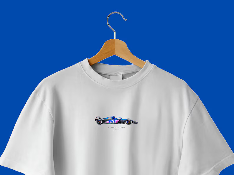 Alpine Formula 1 Car T-Shirt | F1 | Etsy (US)