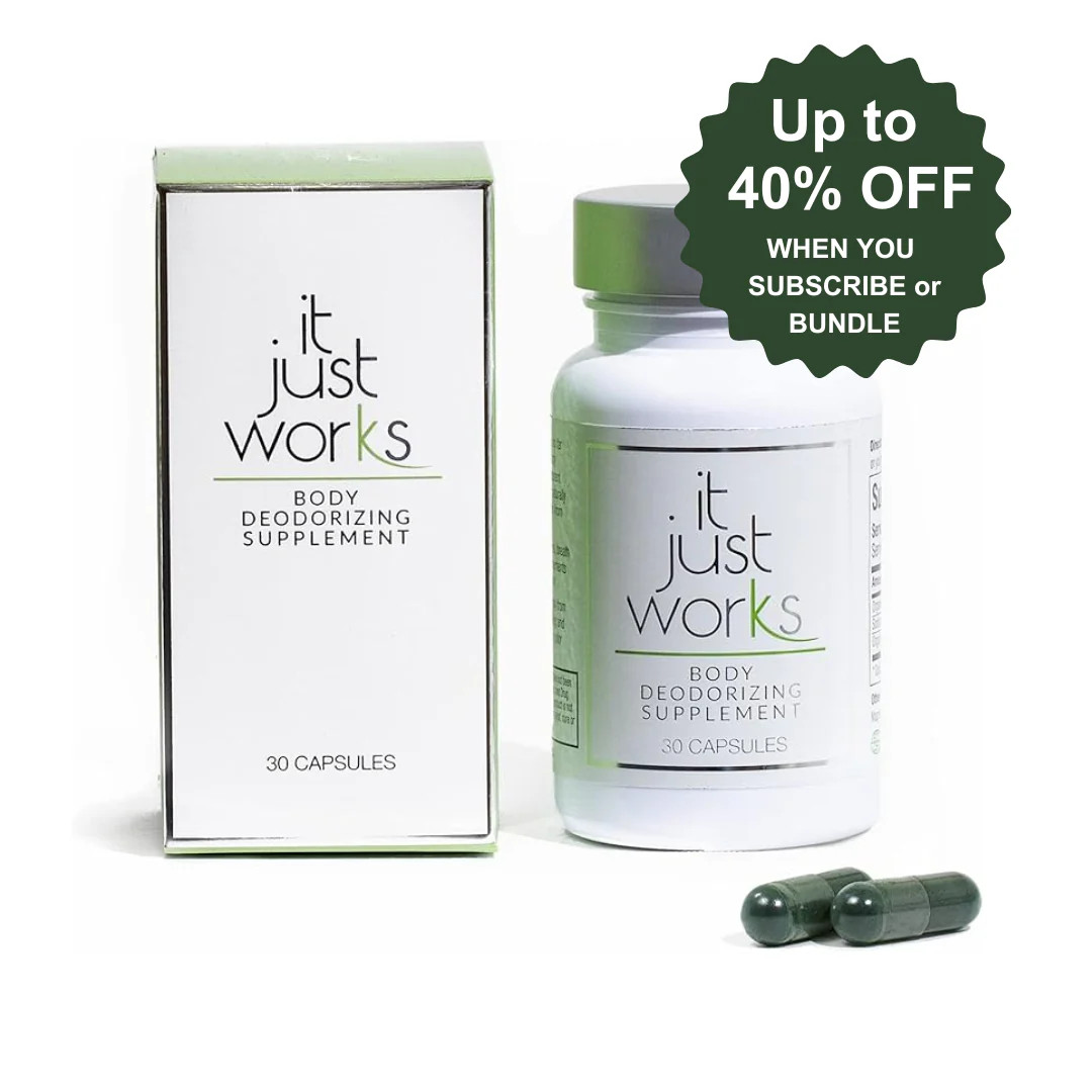 Body Deodorizing Supplement by It Just Works | It Just Works