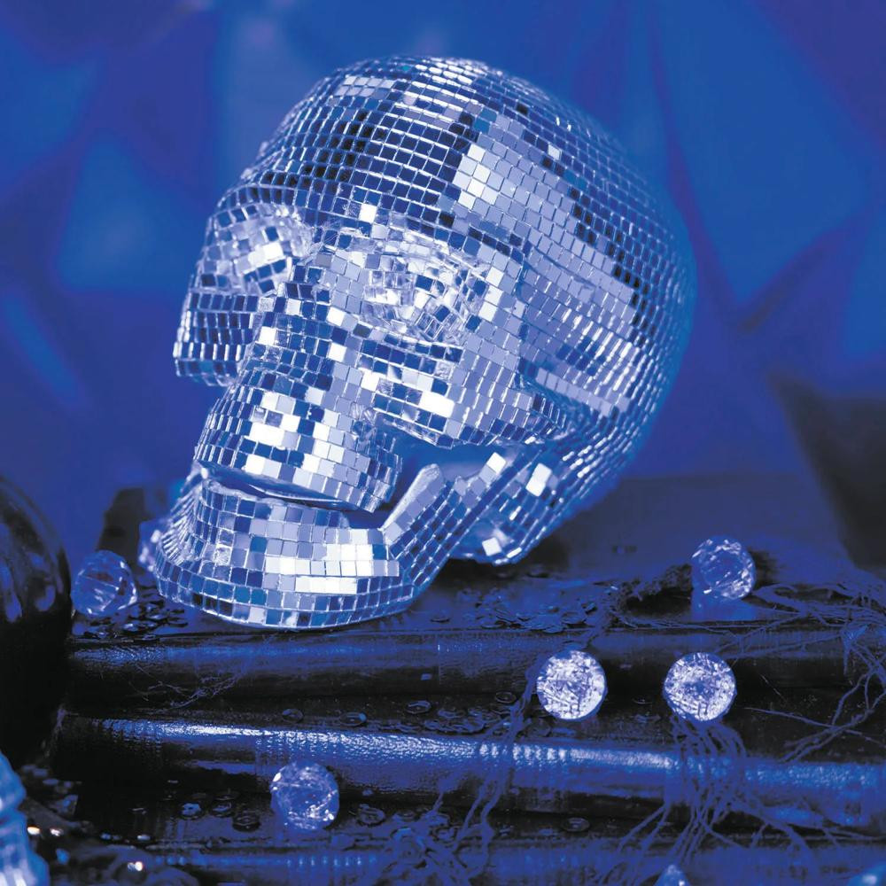 Disco Mosaic Skull Halloween Decoration | Oriental Trading Company