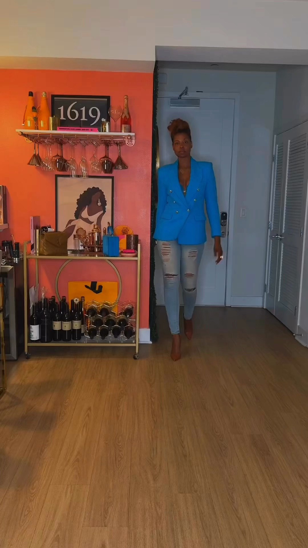 Step out on the town with just a blazer and not blouse! I paired this textured blazer with a matching bra to jeans and heels for a sophisticated, but sexy looks

#Blazers #SpringOutfit #UpscaleWorkwear ￼

#LTKootd #LTKMidsize #LTKWorkwear