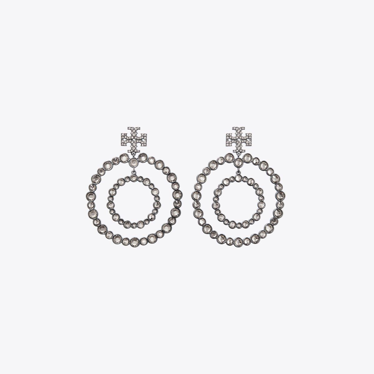 Crystal Doorknocker Earring | Tory Burch (US)