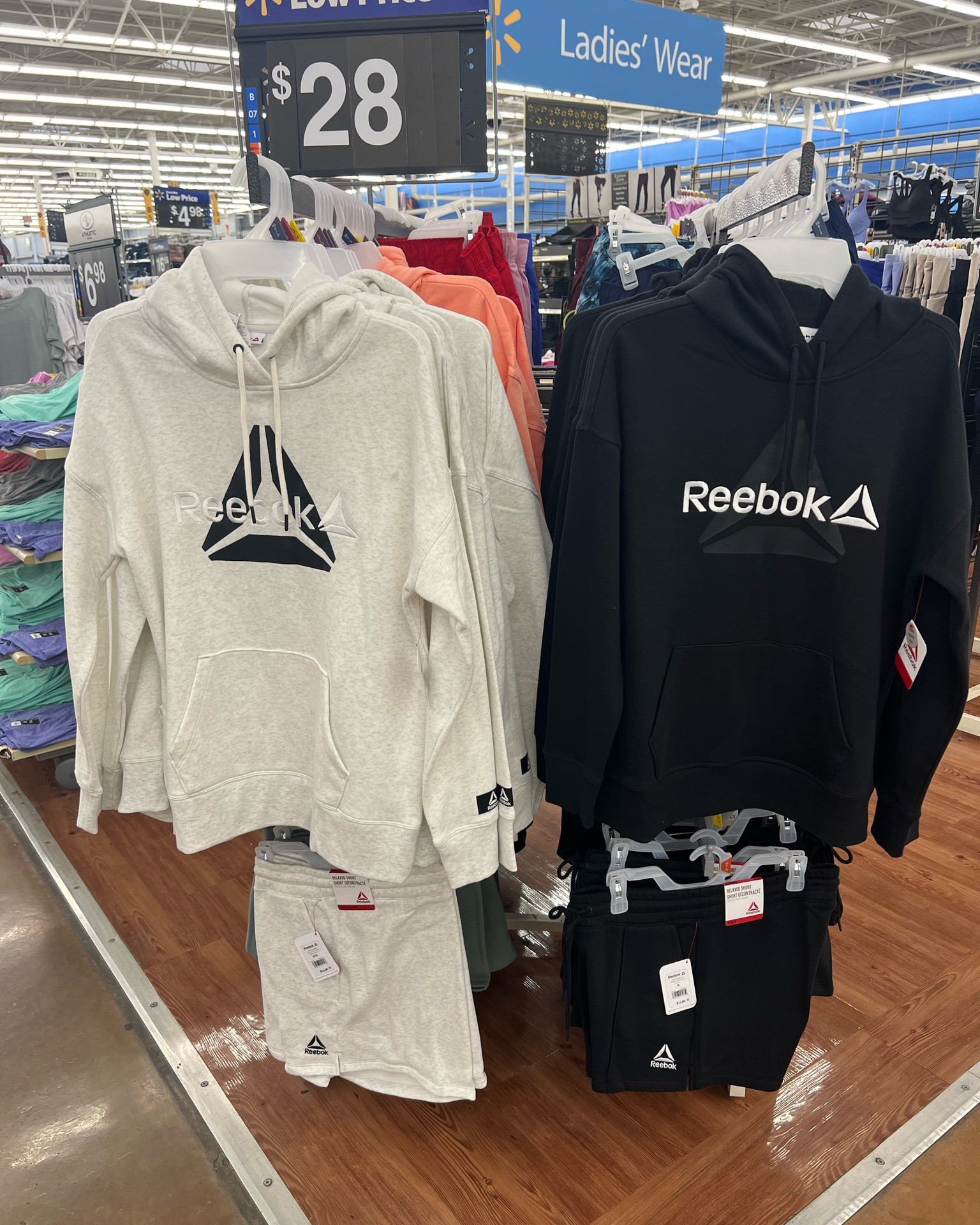 Reebok workout clothing from Walmart
.
.
.
.
.
Fitness
Workout style 
Neutral
Budget outfit
Budget style
Fit mom style
Shorts
Sweater 
Hoodie 
Sweatshirt
Fleece 
Jogger


#LTKunder50 #LTKfitness