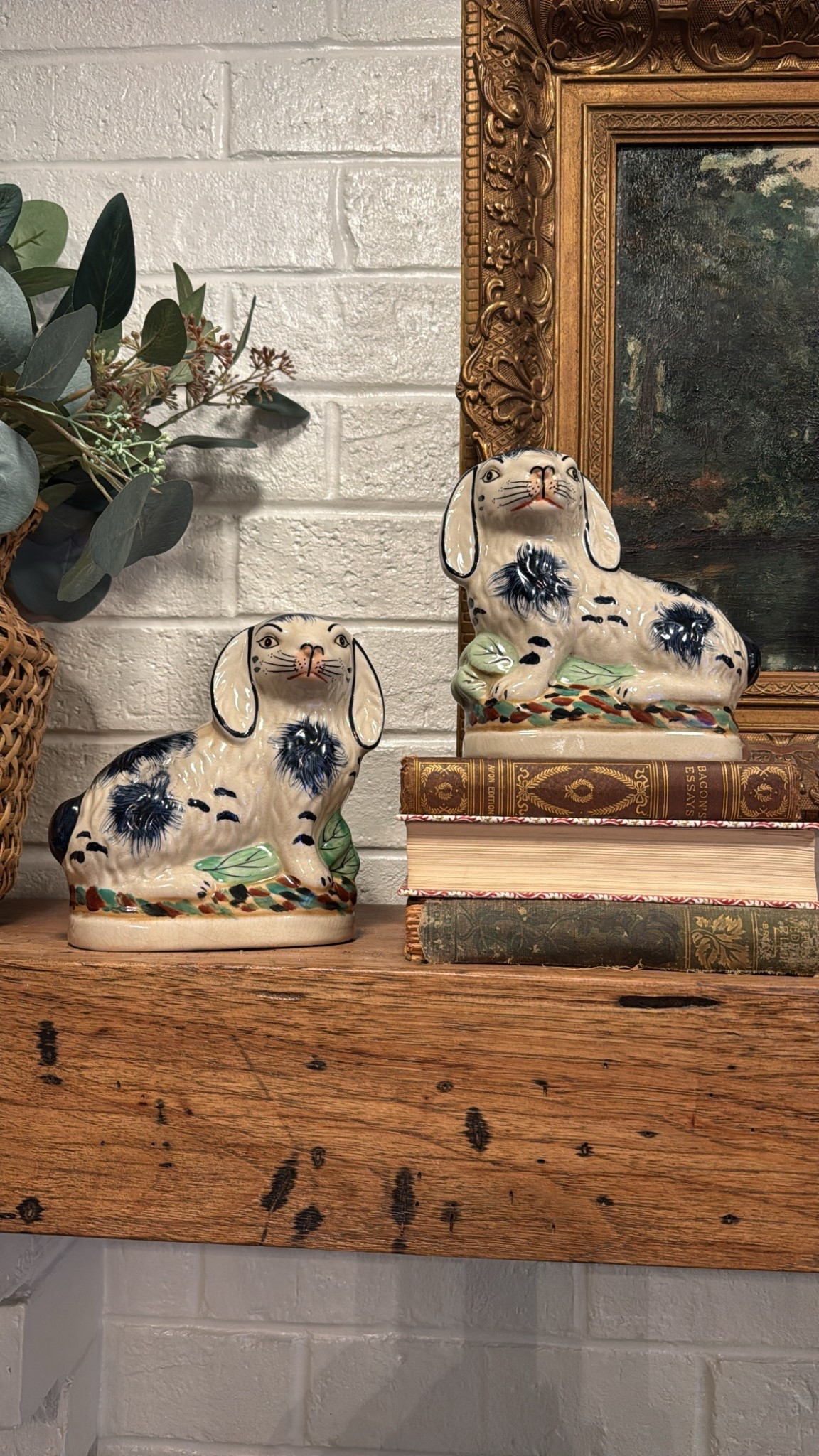 Just opened up these vintage Staffordshire rabbit figurines that I bought from eBay. Aren’t they so cute?!? I found a few more options to link for you guys. Perfect for Easter and spring, but I’ll use these year round. Mine are the 6.5” size for reference. 

#LTKSpringSale #LTKHome #LTKSeasonal
