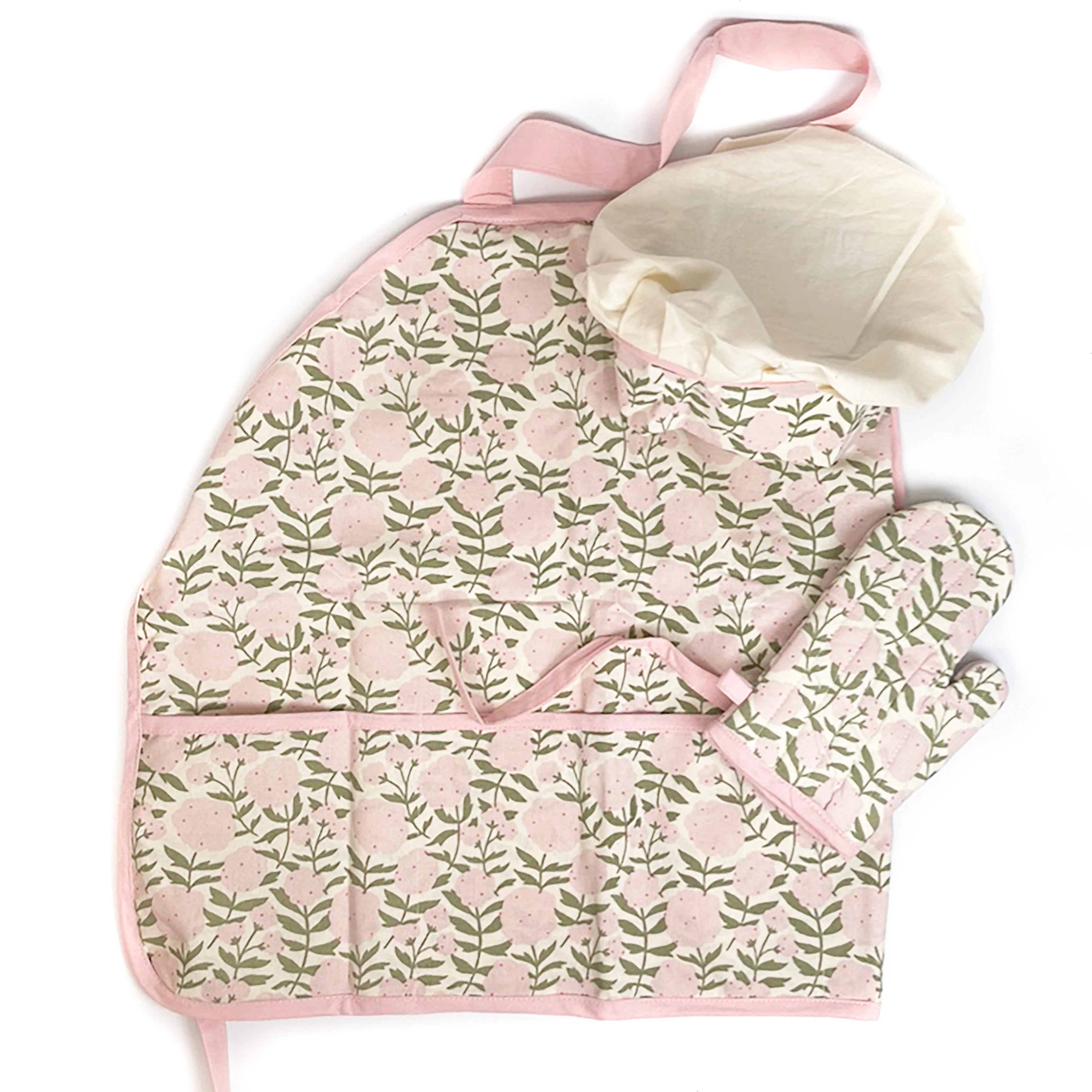 Children's Floral Chef Set | Biscuit Home