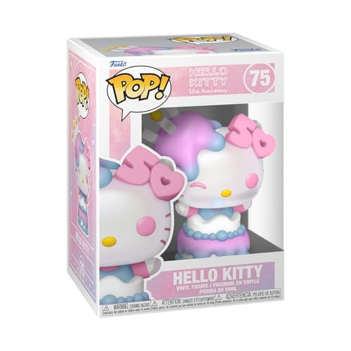 Funko Pop! Sanrio: Hello Kitty 50th Anniversary - Hello Kitty in Cake | Amazon (US)
