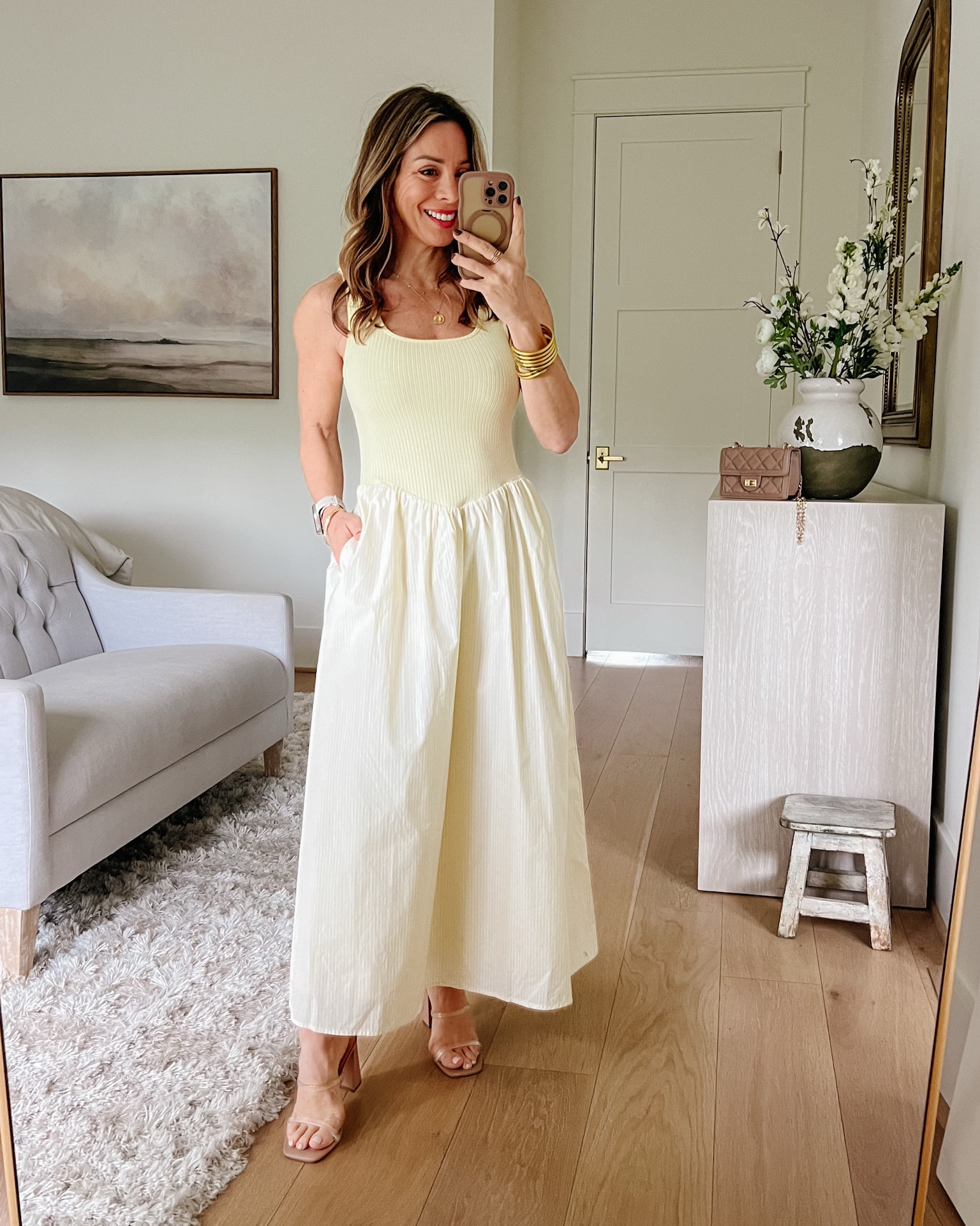 A drop waist maxi dress that has you ready for all the spring dates, brunches and showers

#LTKPetite #LTKOver40 #LTKmomlife