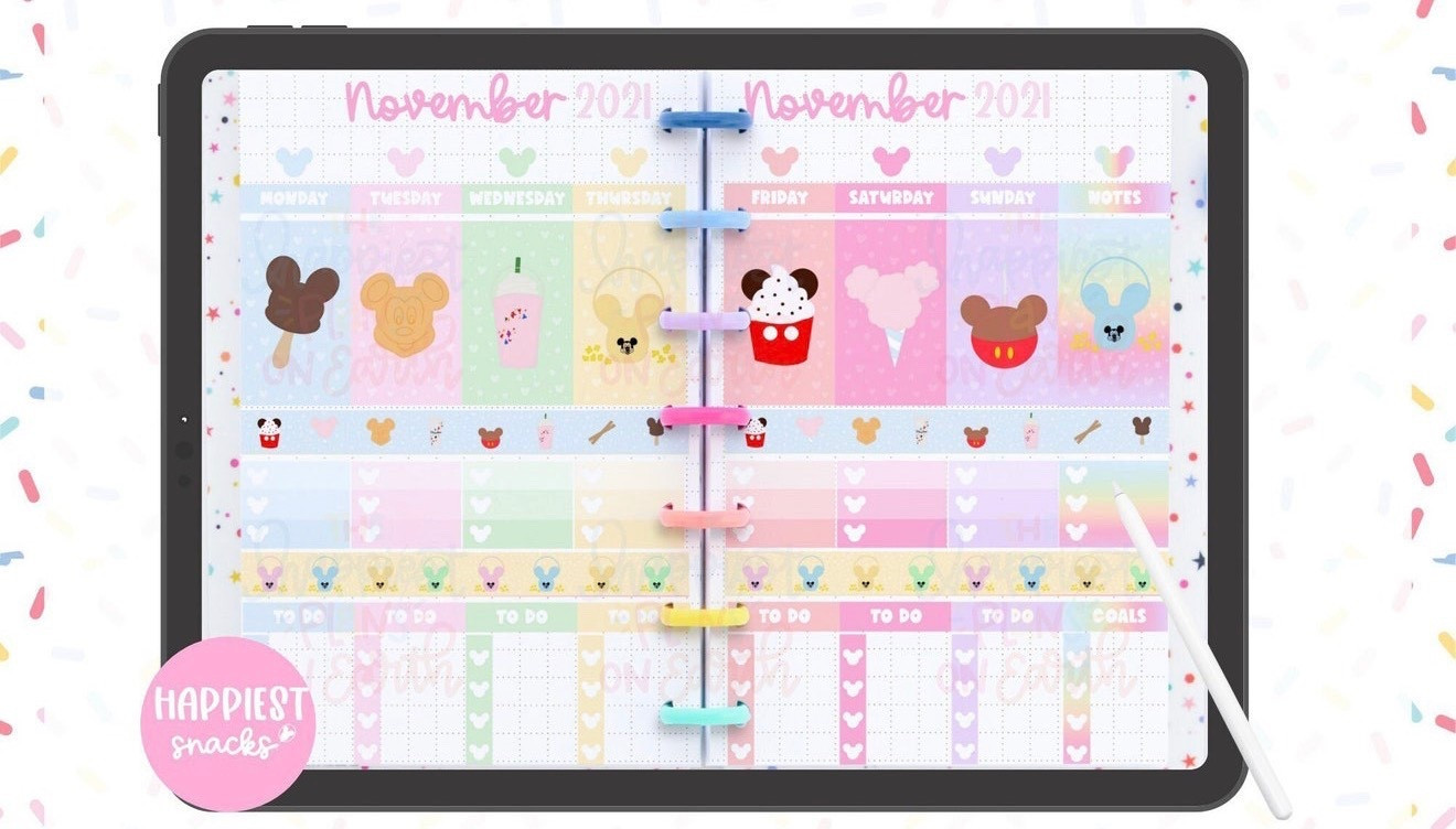 Disney Digital Planner Stickers! 