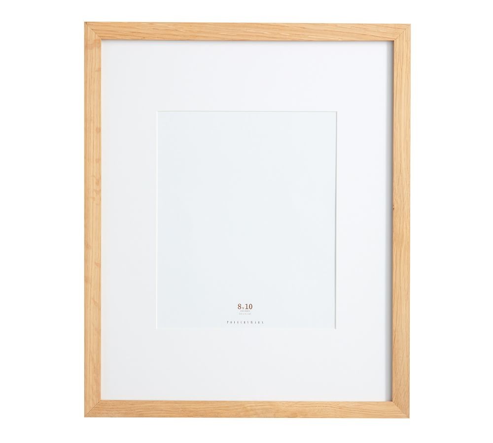 Wood Gallery Single Opening Frame, 8x10 (14x17 overall) - Natural | Pottery Barn (US)