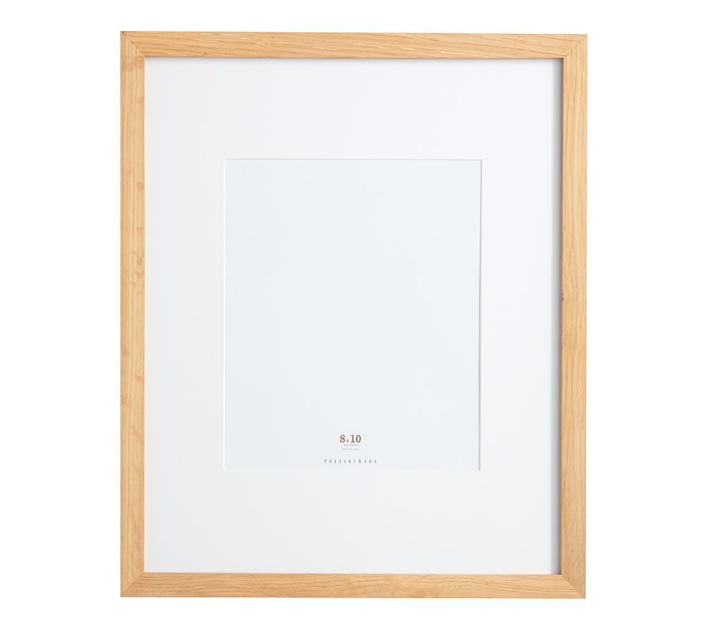 Wood Gallery Single Opening Frame, 8x10 (14x17 overall) - Natural | Pottery Barn (US)