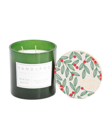 24.5oz Winter White Candle | TJ Maxx