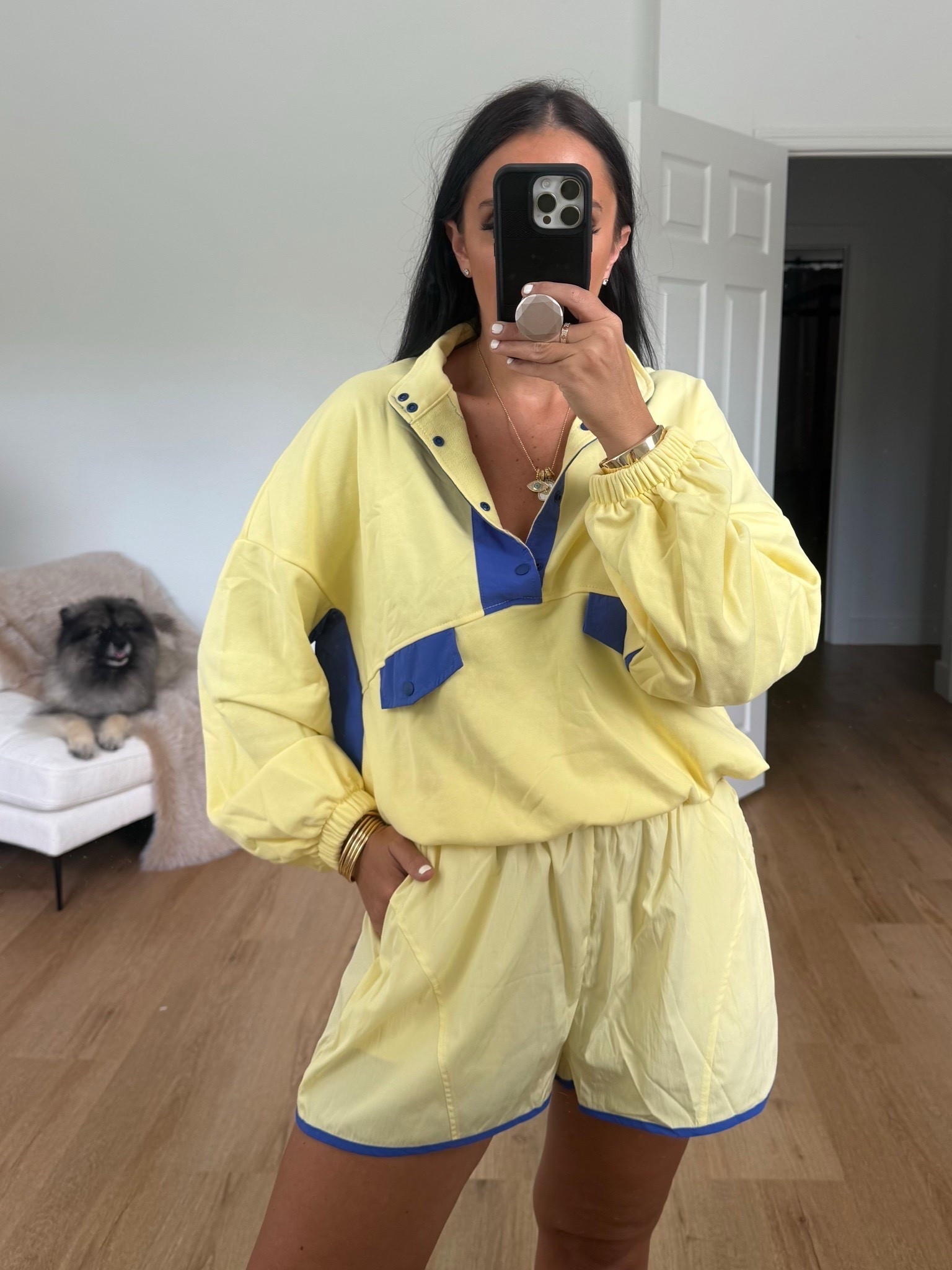 Amazon fashion find. Free people dupe of free people fp movement world tour set wearing size medium 