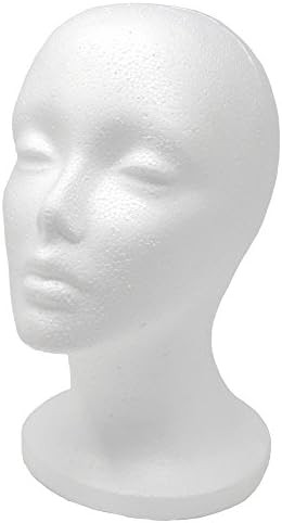 A1 Pacific Female Styrofoam Mannequin Head, 11" L | Amazon (US)